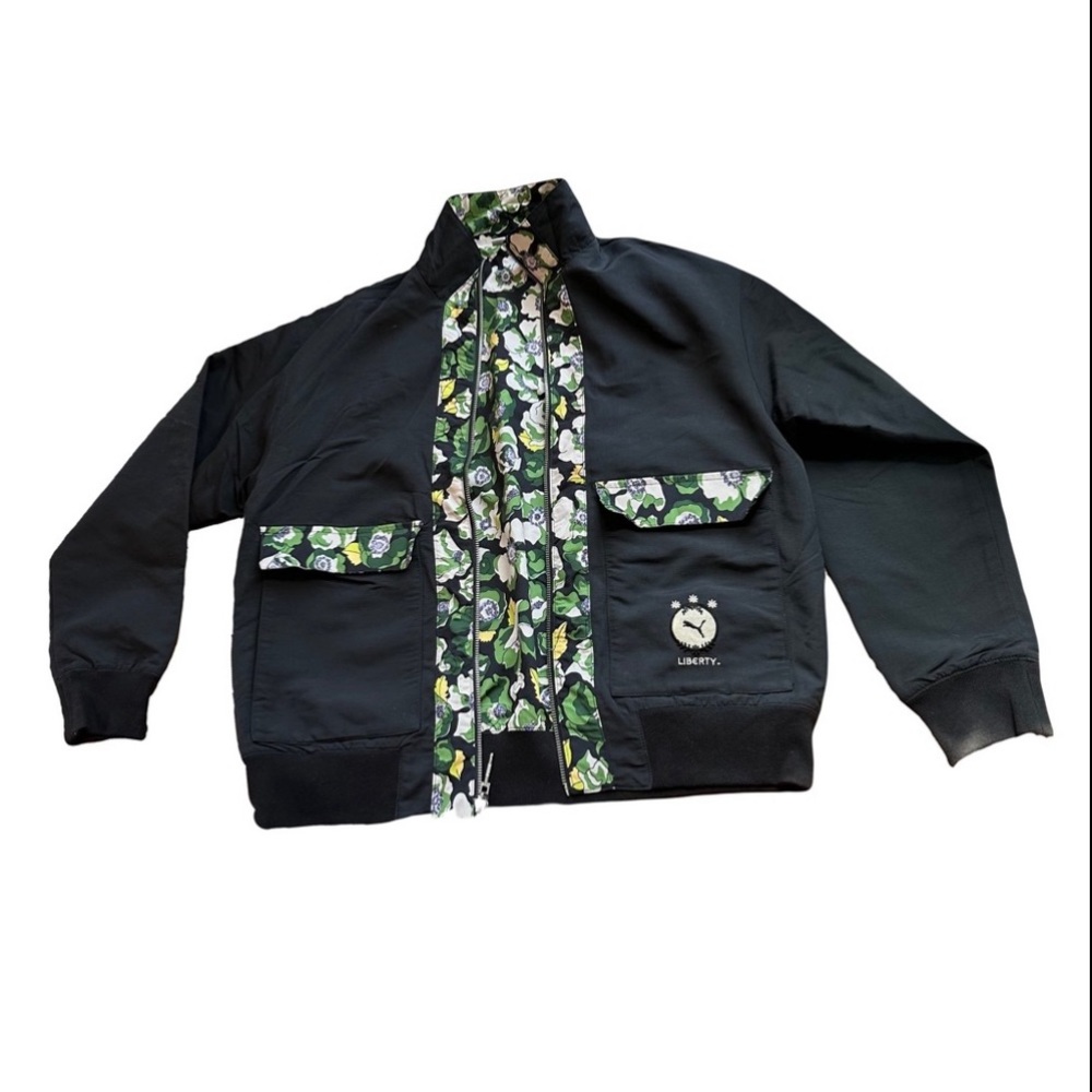 Puma x Liberty women’s medium floral jacket ethically-sourced/recycled materials